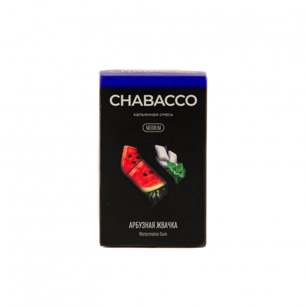 Смесь Chabacco Mix Medium Watermelon Gum  50 гр в Турции