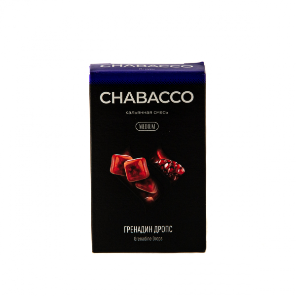 Смесь Chabacco Mix Medium Grenadine Drops  50 гр в Турции