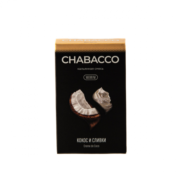 Смесь Chabacco Mix Medium Crème De Coco  50 гр в Турции