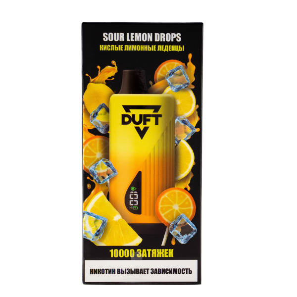 Электронка Duft Sour Lemon Drops (10000 Затяжек) в Турции