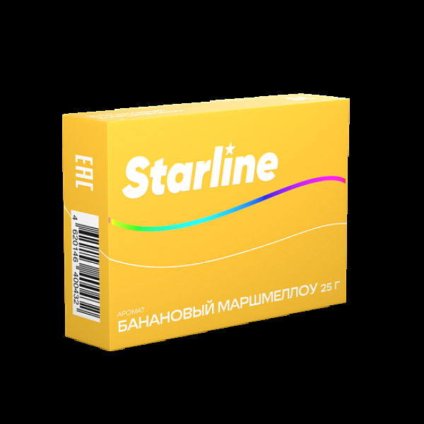 Табак Starline Банановый Маршмеллоу  25 грамм в Турции