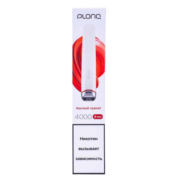 Электронка Plonq Plus Pro Кислый Гранат (4000 Затяжек) 20 Мг в Турции