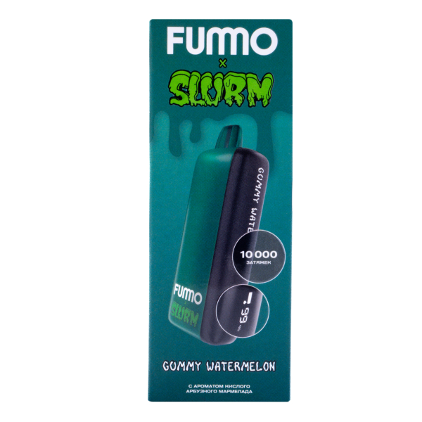 Электронка Fummo Indic Slurm Кислый Арбузный Мармелад (10 000 Затяжек) в Турции