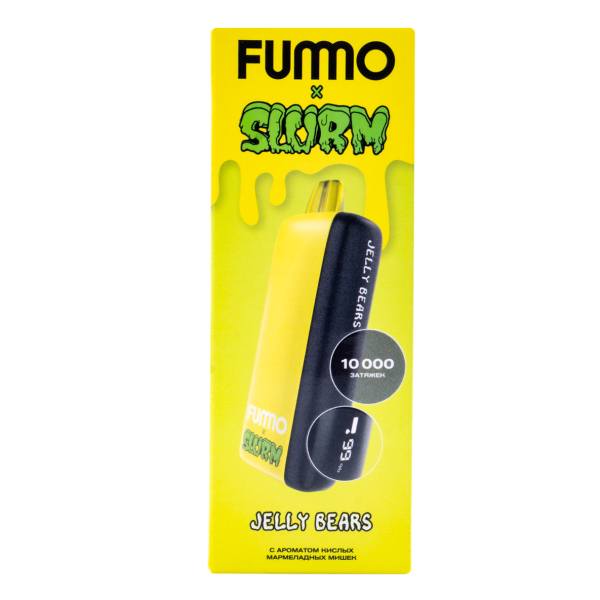 Электронка Fummo Indic Slurm Кислые Мармеладные Мишки (10 000 Затяжек) в Турции
