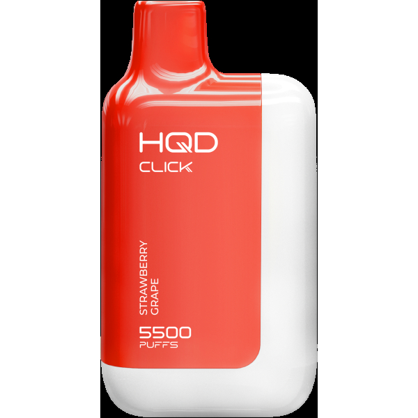 POD-система Hqd Click Устройство + Картридж Клубника Виноград (5500 Затяжек) в Турции