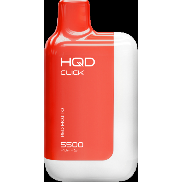POD-система Hqd Click Устройство + Картридж Красный Мохито (5500 Затяжек) в Турции