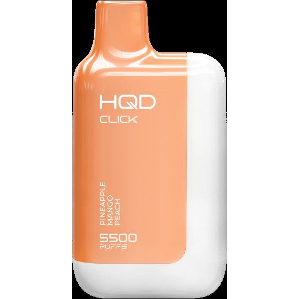 POD-система Hqd Click Устройство + Картридж Ананас Манго Персик (5500 Затяжек) в Турции