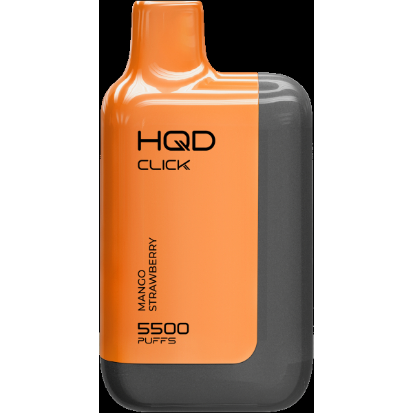 POD-система Hqd Click Устройство + Картридж Манго Клубника (5500 Затяжек) в Турции