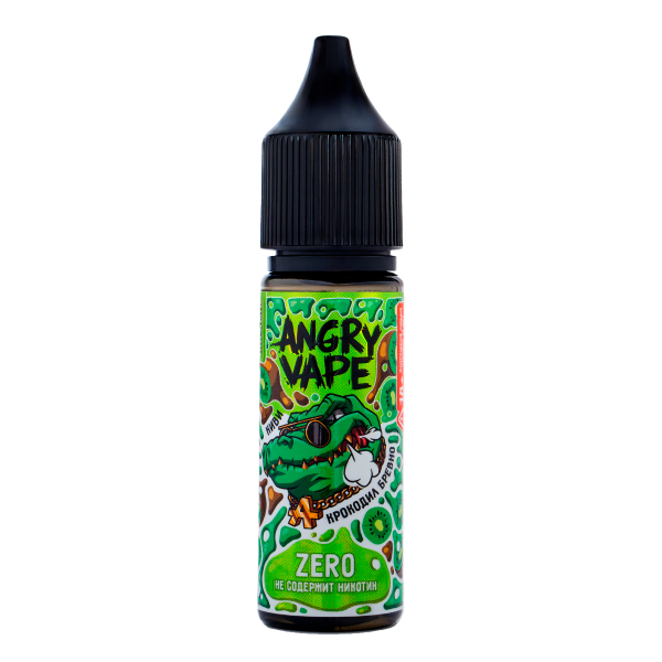 Жидкость Angry Vape Zero Крокодил Бревно 30 Мл в Турции