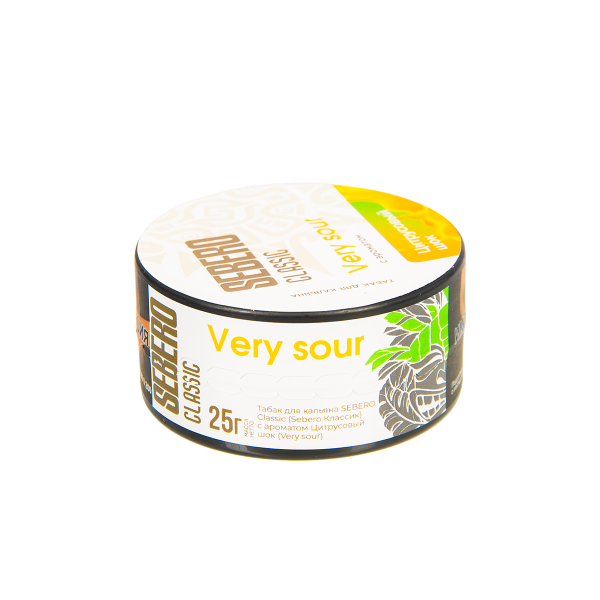 Табак Sebero Very Sour  25 грамм в Турции