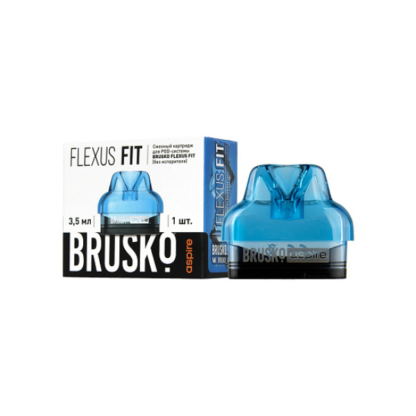 Сменный Картридж Brusko Flexus Fit (Синий) 3,5 Мл, Упак. 1 Шт в Турции