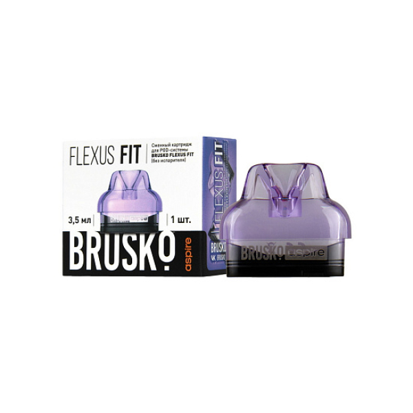 Сменный Картридж Brusko Flexus Fit (Фиолетовый) 3,5 Мл, Упак. 1Шт в Турции