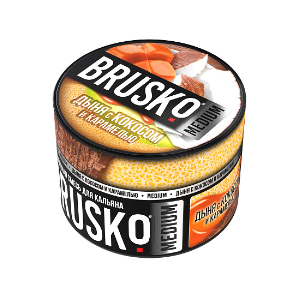 Смесь Brusko Дыня С Кокосом И Карамелью (Medium)  50 гр в Турции