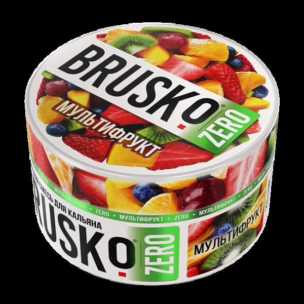 Смесь Brusko Мультифрукт (Zero)  250 гр в Турции
