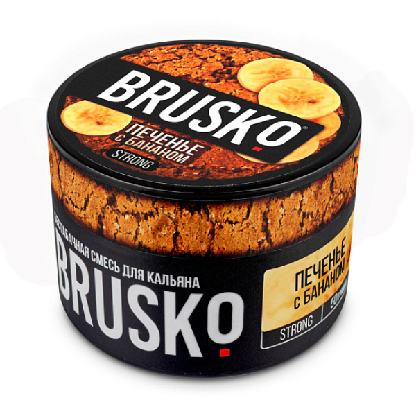 Смесь Brusko Печенье С Бананом (Strong)  50 гр в Турции