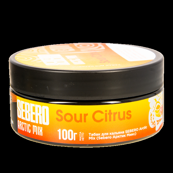 Табак Sebero Arctic Mix Sour Citrus  100 грамм в Турции