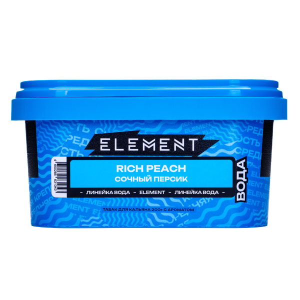 Табак Element Вода Rich Peach 200 грамм в Турции