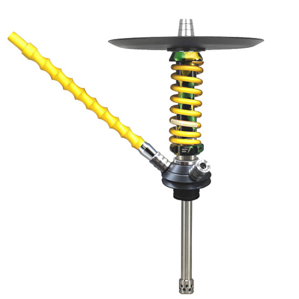 Кальян Mamay Customs Coilovers Micro Зелено Золотой Сплеш  в Турции