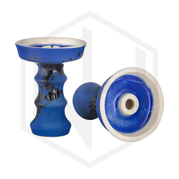 Чаша Nejn Lotus Matt Blue Голубая для кальяна в Турции