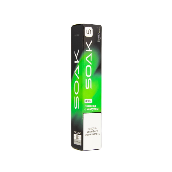ЭСДН SOAK S Cactus Lemonade 3500 тяг в Турции
