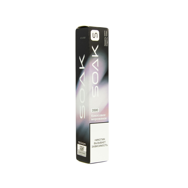 ЭСДН SOAK S Ice Cream Coconut 3500 тяг в Турции