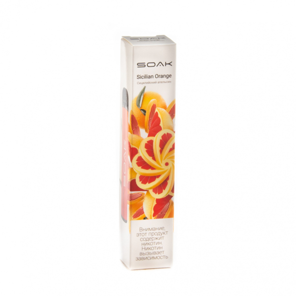 ЭСДН SOAK X Sicilian Orange 2200 тяг в Турции