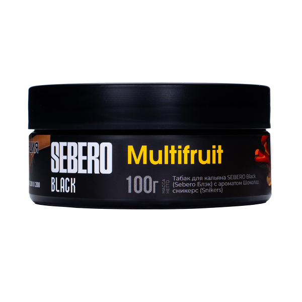 Табак Sebero Black Multifruit 100 грамм в Турции