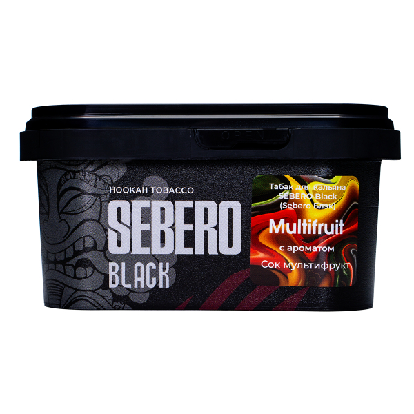Табак Sebero Black Multifruit 200 грамм в Турции