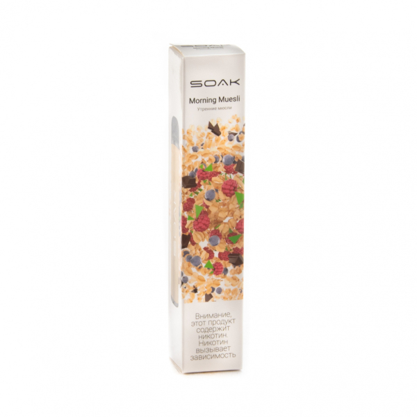 Электронная сигарета Soak X Morning Muesli 2200 в Турции