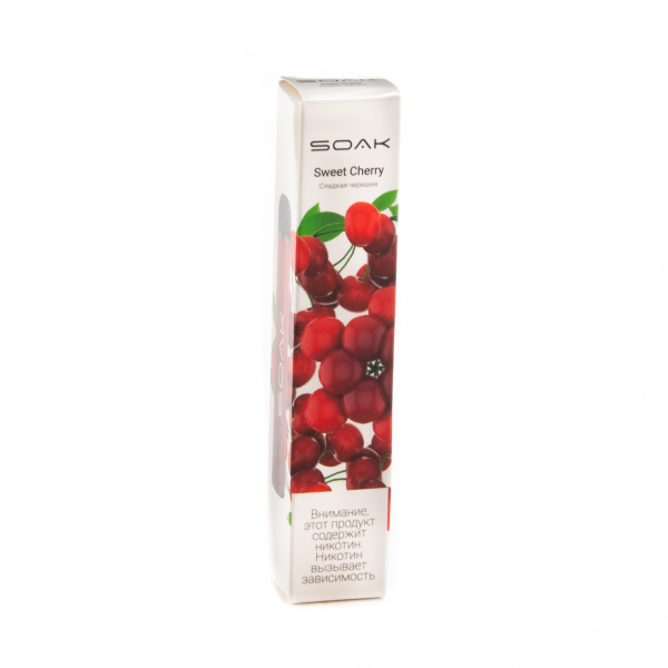 Электронная сигарета Soak X Sweet Cherry 2200 в Турции