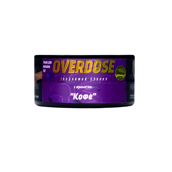 Табак Overdose Coffee 25 грамм в Турции
