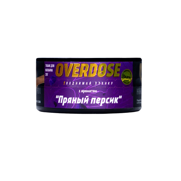 Табак Overdose Kashmir Peach 25 грамм в Турции