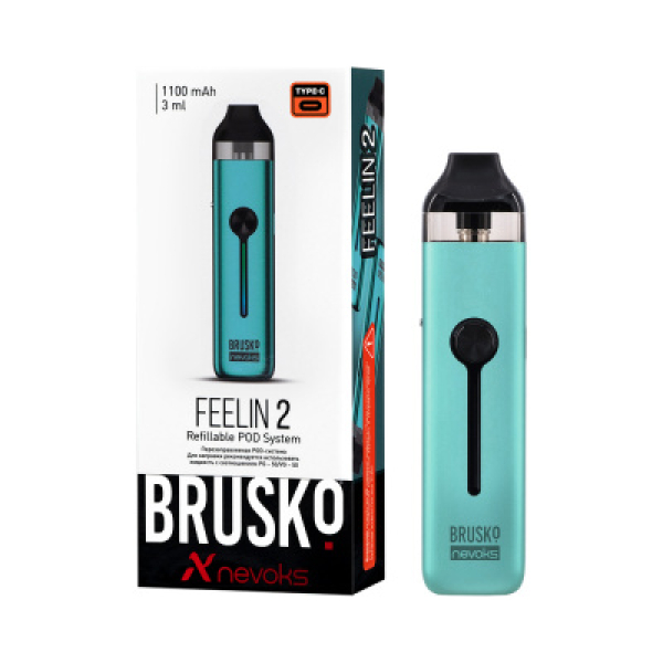 POD-система Brusko Feelin 2 Мятный в Турции