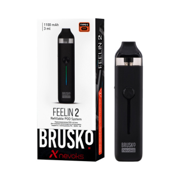 POD-система Brusko Feelin 2 Черный в Турции