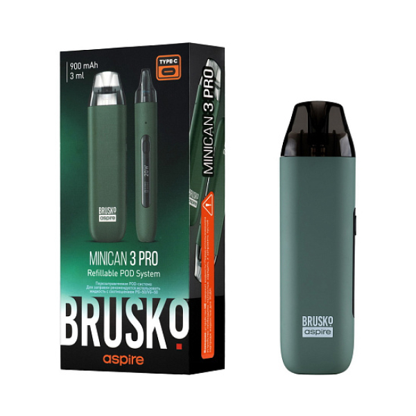 POD-система Brusko Minican 3 Pro зеленый в Турции