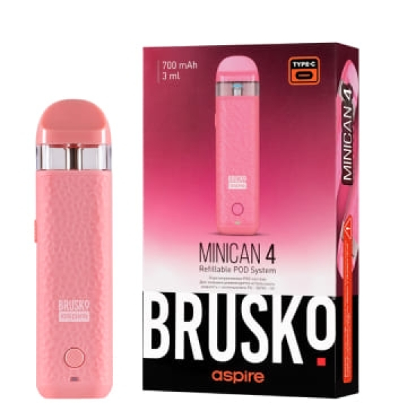 POD-система Brusko Minican 4 Розовый в Турции