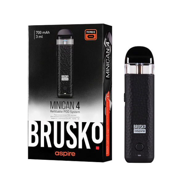 POD-система Brusko Minican 4 Черный в Турции