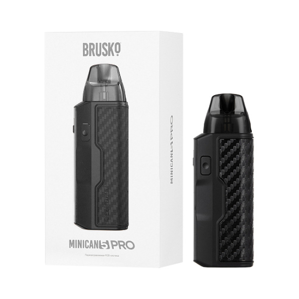 POD-система Brusko Minican 5 Pro Black Carbon Красный, черный в Турции