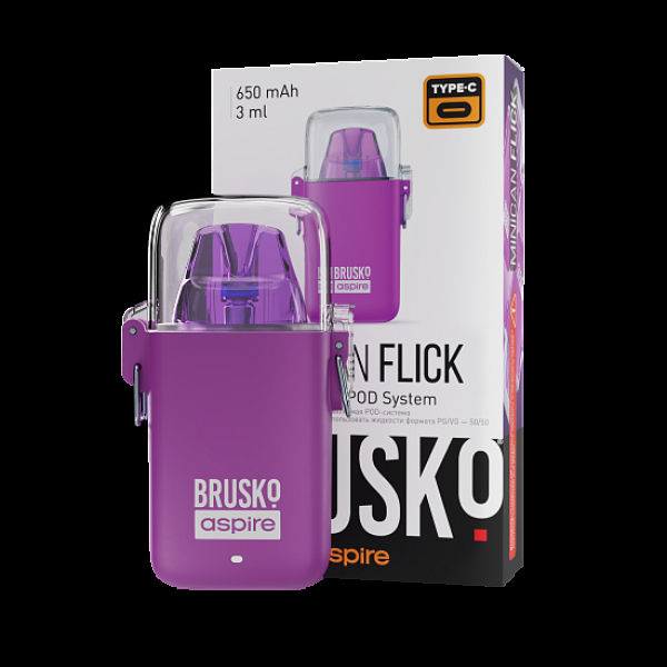 POD-система Brusko Minican Flick Фиолетовый в Турции
