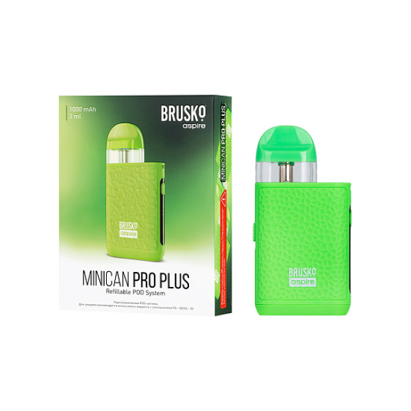 POD-система Brusko Minican Pro Plus Зеленый в Турции