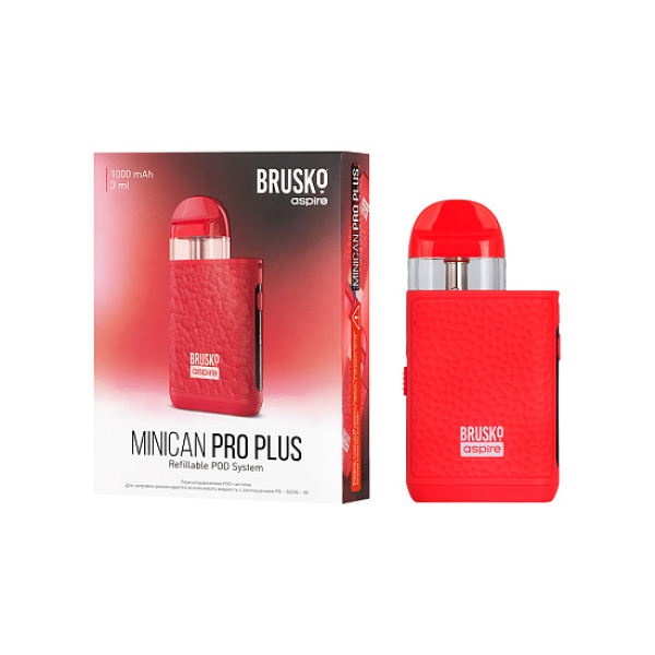 POD-система Brusko Minican Pro Plus Красный в Турции