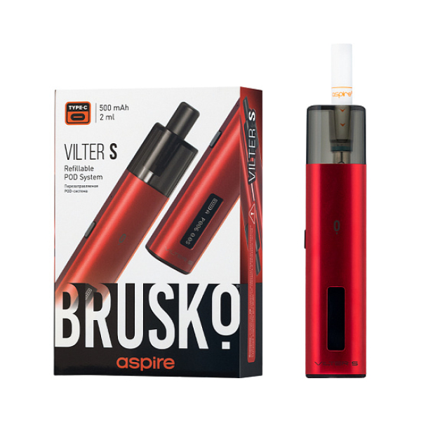 POD-система Brusko Vilter S Красный в Турции