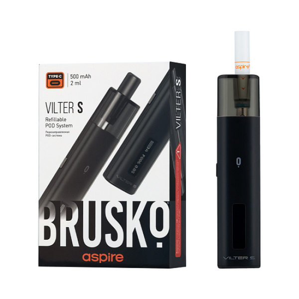 POD-система Brusko Vilter S Черный в Турции