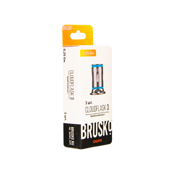 Испаритель Brusko Cloudflask 3 0.25 Ом 3 шт в Турции