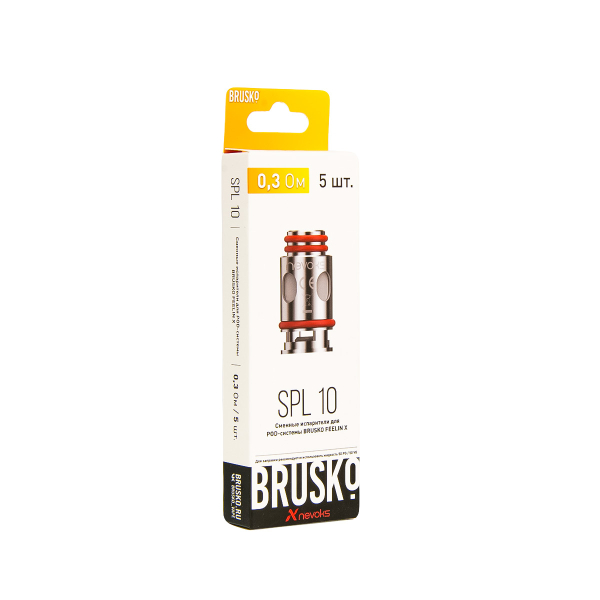 Испаритель Brusko Feelin Spl10 0.3 Ом 5 шт в Турции