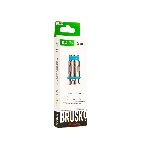 Испаритель Brusko Feelin Spl10 0.4 Ом 5 шт в Турции