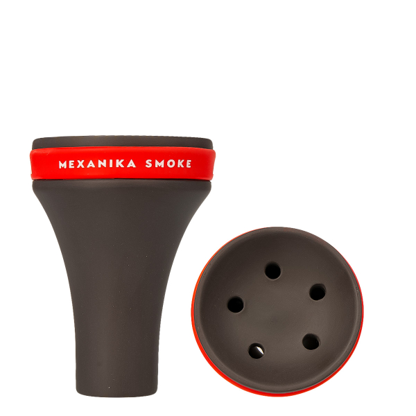 Чаша Mexanika Smoke Fancy Чёрная   С Красным в Турции