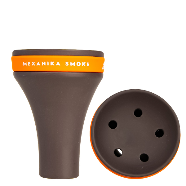 Чаша Mexanika Smoke Fancy Чёрная   С Оранжевым в Турции