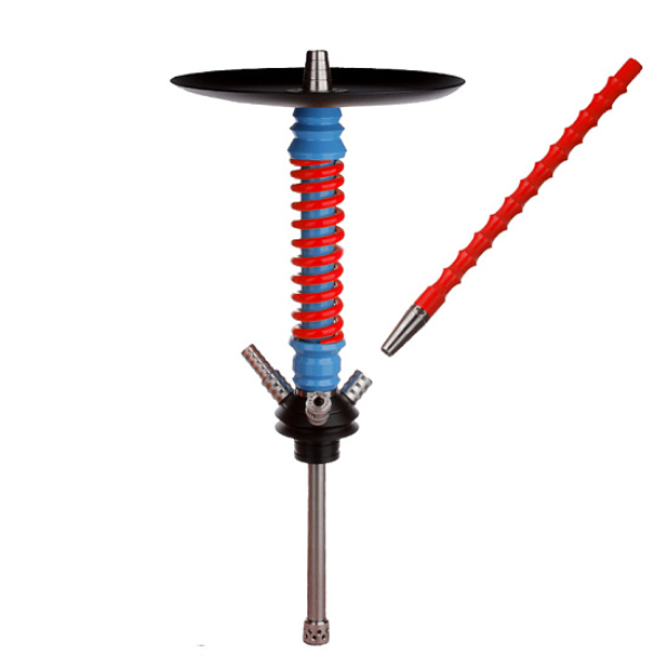 Кальян Mamay Customs V3  Coilovers Mini Голубой Красный в Турции