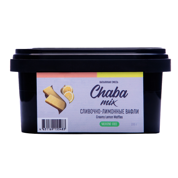 Бестабачная смесь Chaba Сливочно Лимонные Вафли 200 грамм в Турции